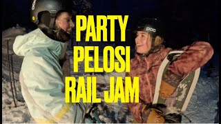 Backyard Rail Jam Whistler Canada | Rad Mom | Snow