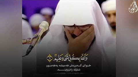 مَا أَصَابَ مِن مُّصِيبَةٍ إِلَّا بِإِذْنِ اللَّهِ ۗ  - (آيات من سورة التغابن) - القارئ رعد الكردي