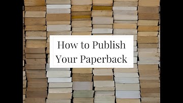 Publishing on Createspace