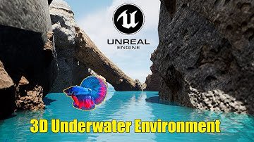 Unreal Engine 5 | 3D Under Water Environment | Animation Videos
