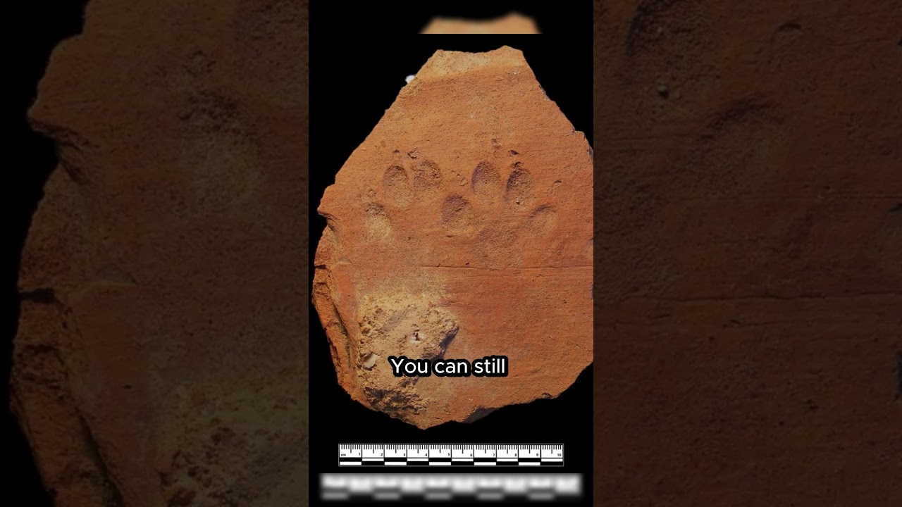 A Dog Walked Here 2,000 Years Ago