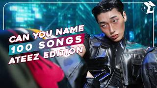 ✨🎶ONLY REAL ATINYs CAN WIN THIS : NAME 100 ATEEZ SONGS ⚓️🏴‍☠️ | K-POP QUIZ |  NDL:k