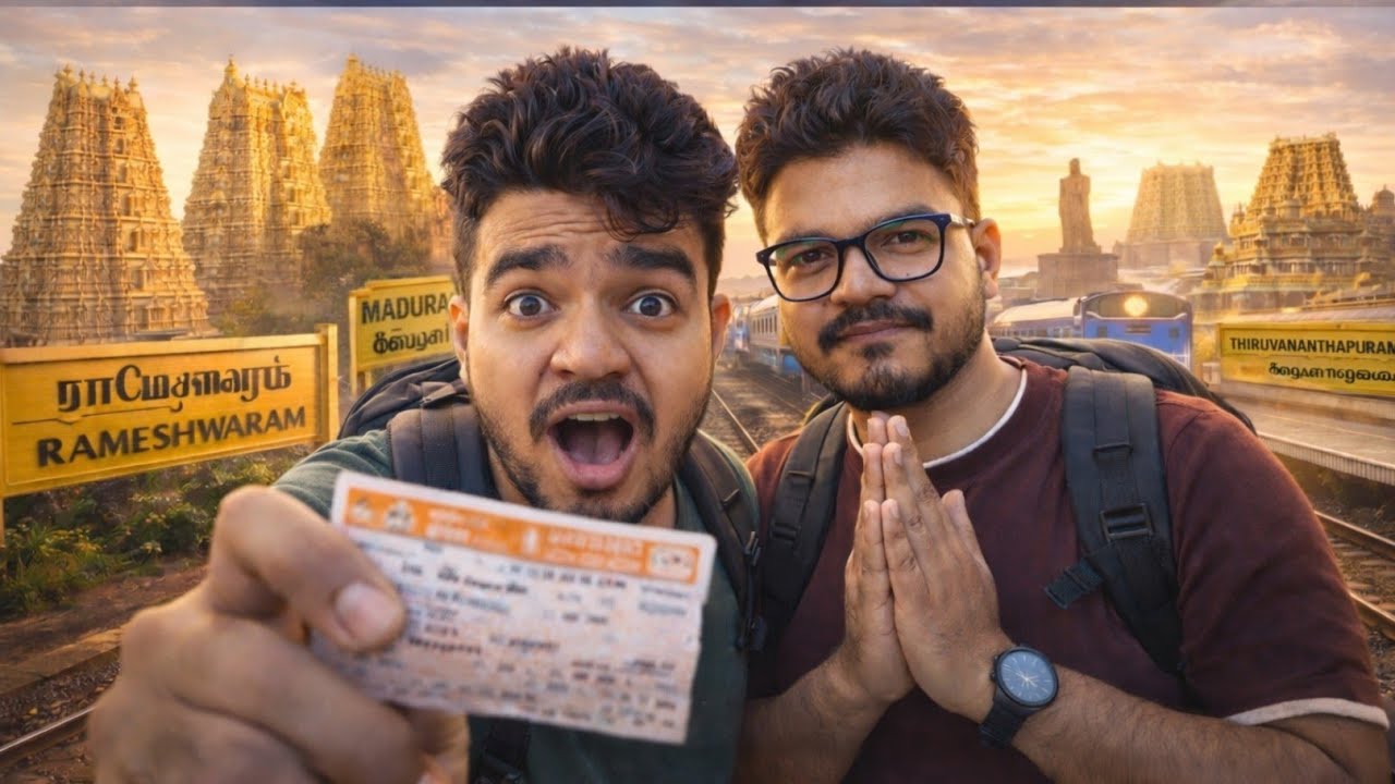 How We Travel South India Completely by Trains | Budget & Solo Travel Guide