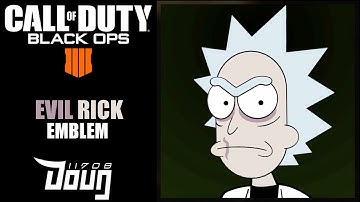 Call of Duty Black Ops 4: Evil Rick Emblem (Rick and Morty)