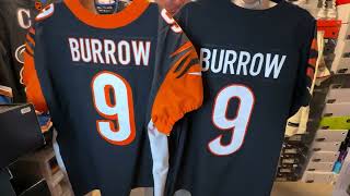 Joe Burrow Nike Authentic Elite Rookie Cincinnati Bengals Jersey