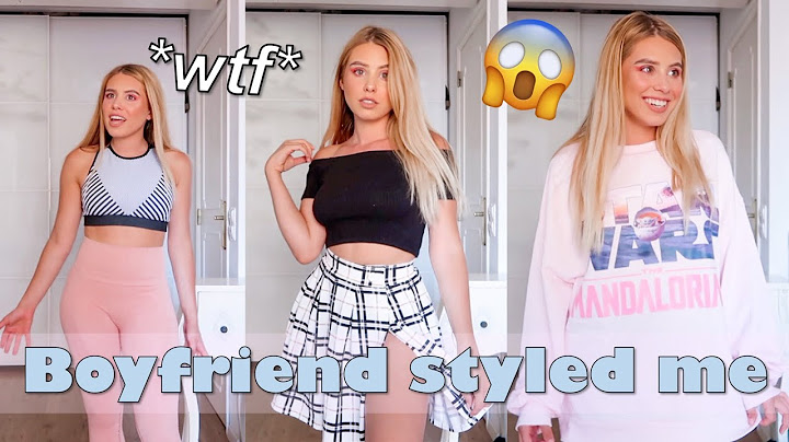 BOYFRIEND PICKS MY OUTFITS | He styled me