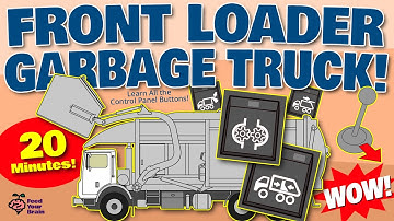 Front Loader Garbage Truck! We Look at the McNeilus Pacific to Learn So Much About Front Loaders!