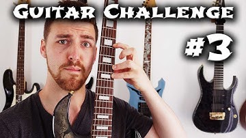 Guitar Challenge #3 - The Natural Minor Scale (Aeolian) String Skipping Speed Challenge