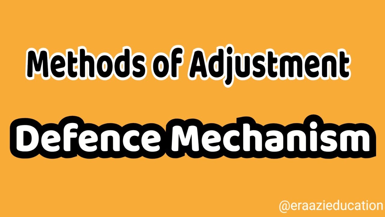 Methods of Adjustment | Direct and Indirect Methods | Defence ...