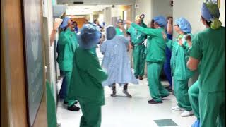 Breast Cancer Patient Dances To Operating Room | Piedmont Healthcare