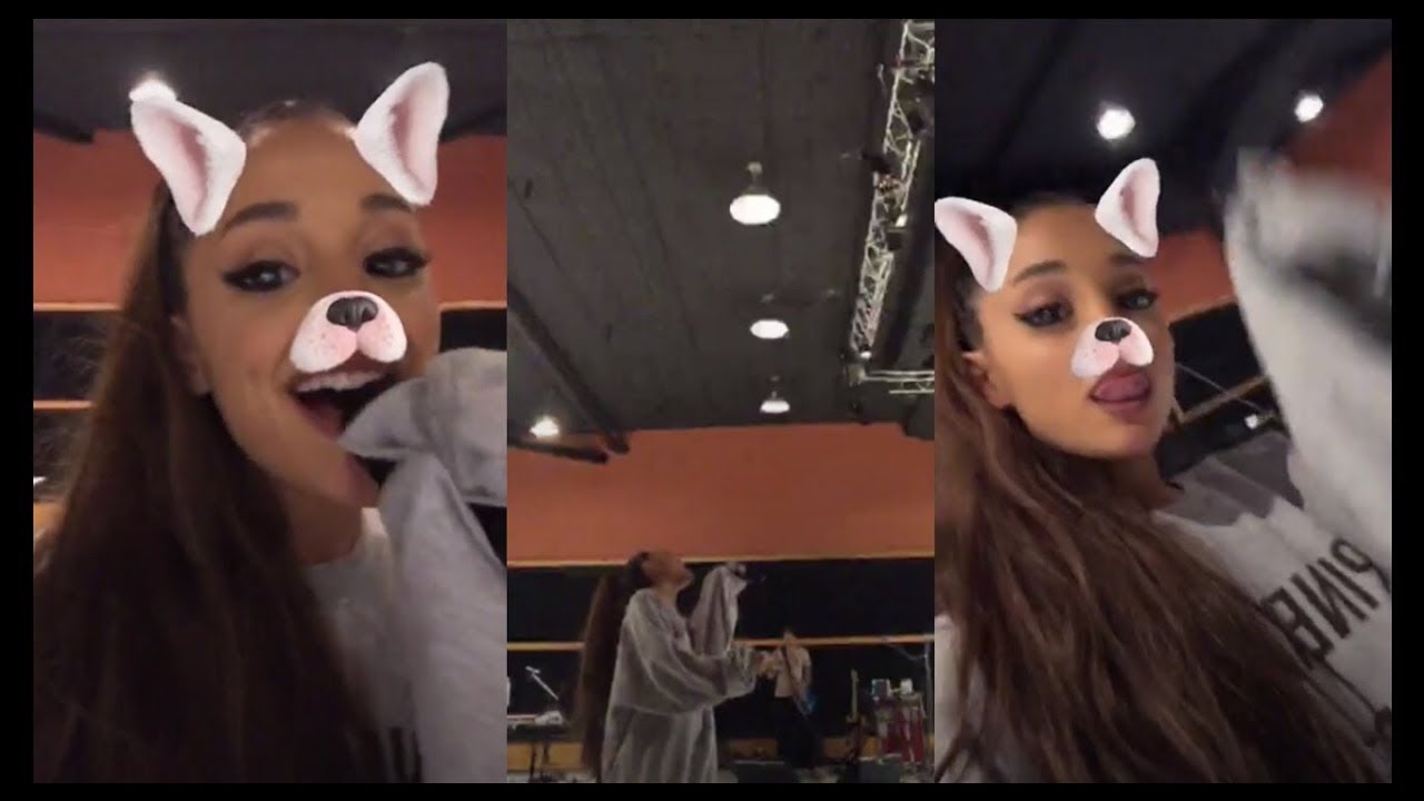 Ariana Grande Soundcheck Instagram Live ( July 7th ) - YouTube