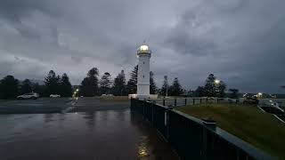 Night view of Kiama Blow Hole and Lighthouse during rain by Sanjeev Sharma Sankush Sydney 26 views 5 months ago 1 minute, 4 seconds