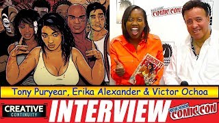 Tony Puryear & Erika Alexander Concrete Park also Victor Ochoa
