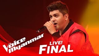 Video thumbnail of "Mark Jason: "သဘာ၀ႏွင့္ေတြ႔ဆံုျခင္း" - Live Final - The Voice Myanmar 2018"