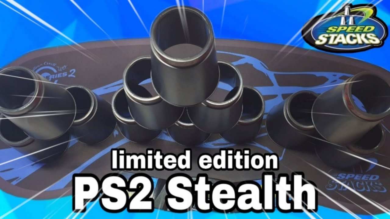  PS2 Speed Stacks PS2 Stealth Limited Edition Unboxing YouTube