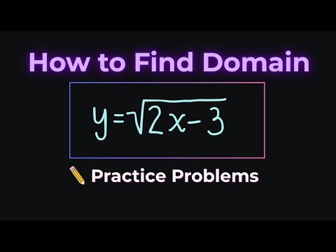 How to Find the Domain of Rational, Radical, and Logarithmic Functions | Step-by-Step Review