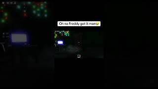 What are they feeding FREDDYY?!?!/ #roblox  #fnaf  #gameplay #freddy  #giveawayyy