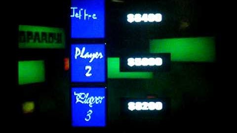 Jeopardy! PlayStation Two Gameplay 1 Part 3