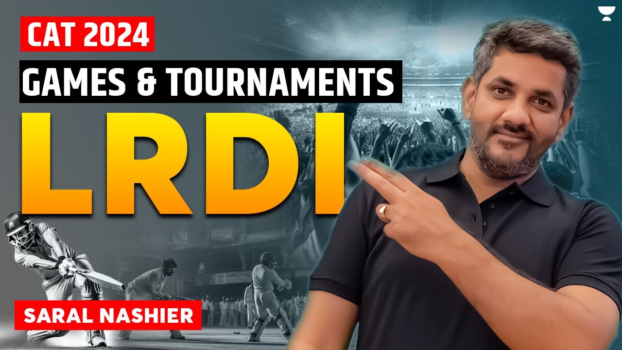 Best of Games and Tournaments | LRDI Sets For CAT 2024 - YouTube