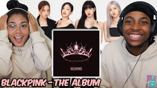 REACTING TO BLACKPINK "THE ALBUM" || FIRST TIME HEARING A KPOP ALBUM !