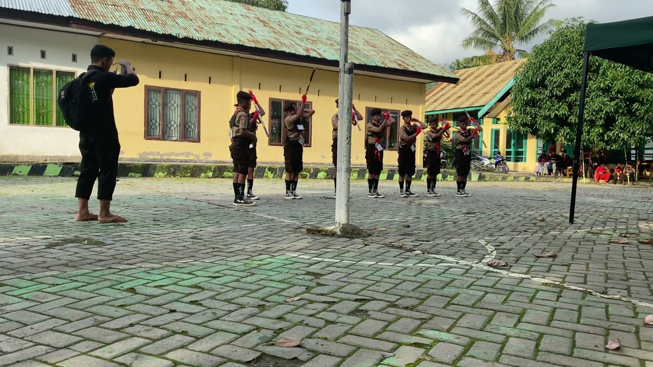 LKBB Terbaik Putra MarsVens Scout MTsS Guppi Mattirowalie Dalam Kegiatan Kelapa 2024 Man Bantaeng