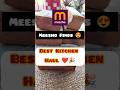 Meesho Finds 😍 | Best Kitchen Haul 🎉❤️ #meesho #meeshohaul #meeshofinds #unboxing #ytshorts