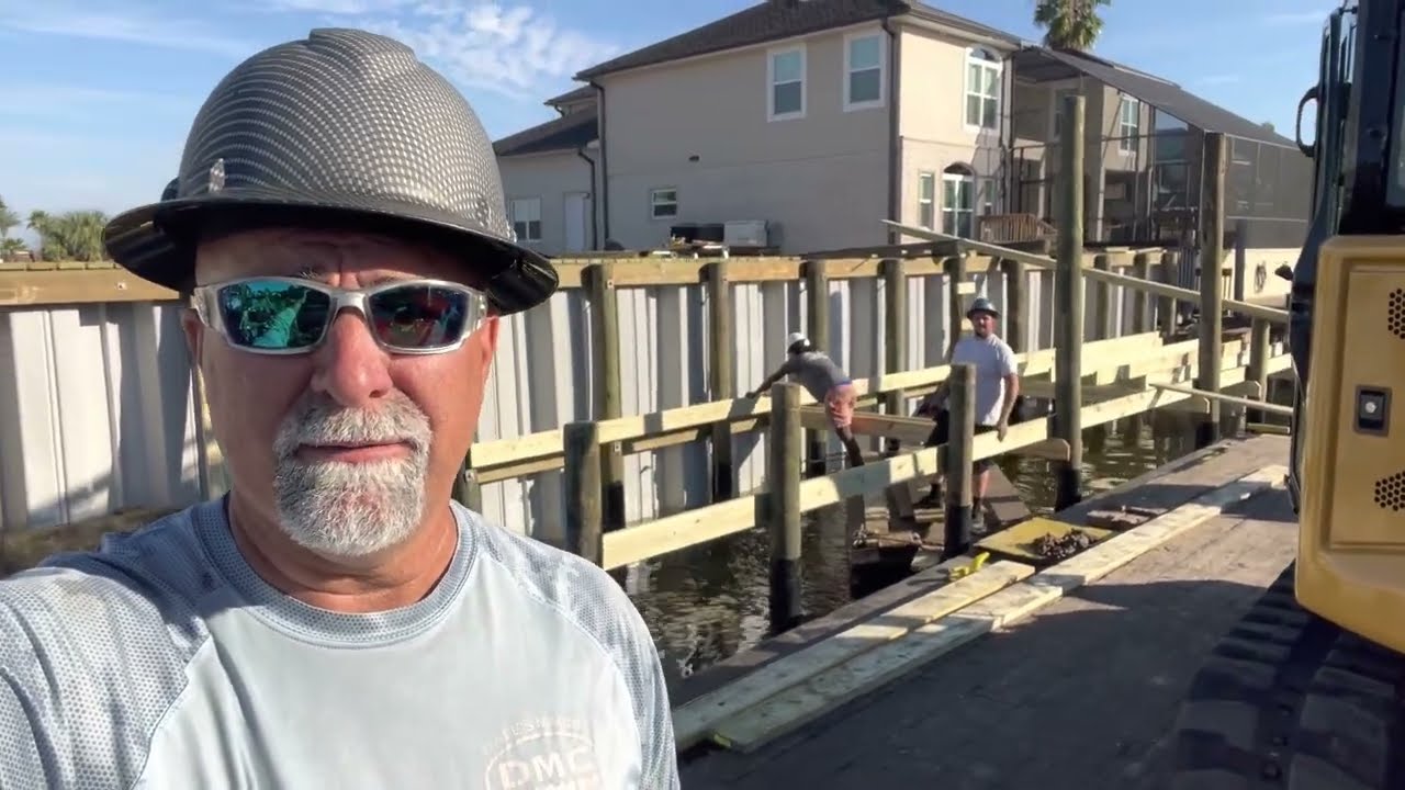 VINYL SEAWALL AND ELEVATING YOUR YARD