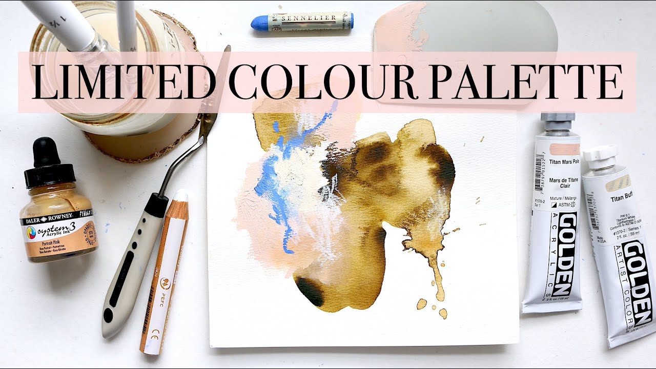 Limited Colour Palette: Abstract Painting [Recorded in AUG]