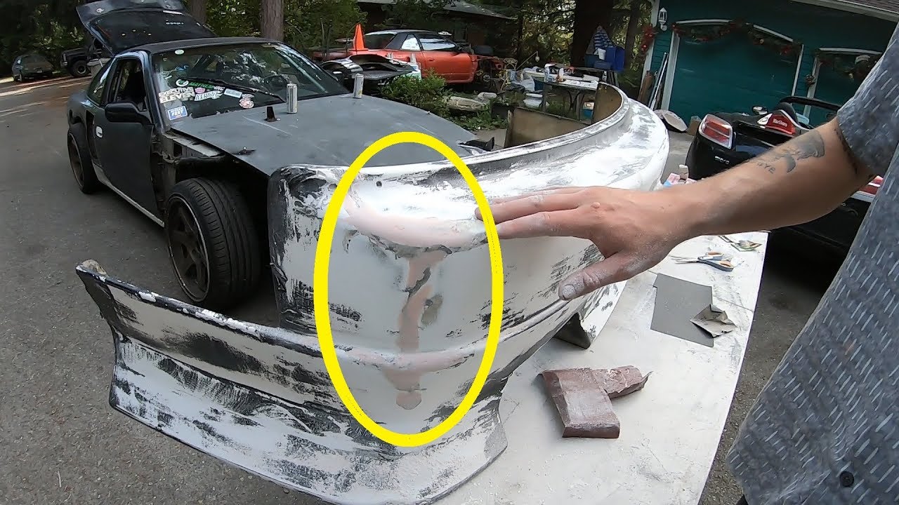 We Restored The Entire Body Kit!! *Bondo* - YouTube