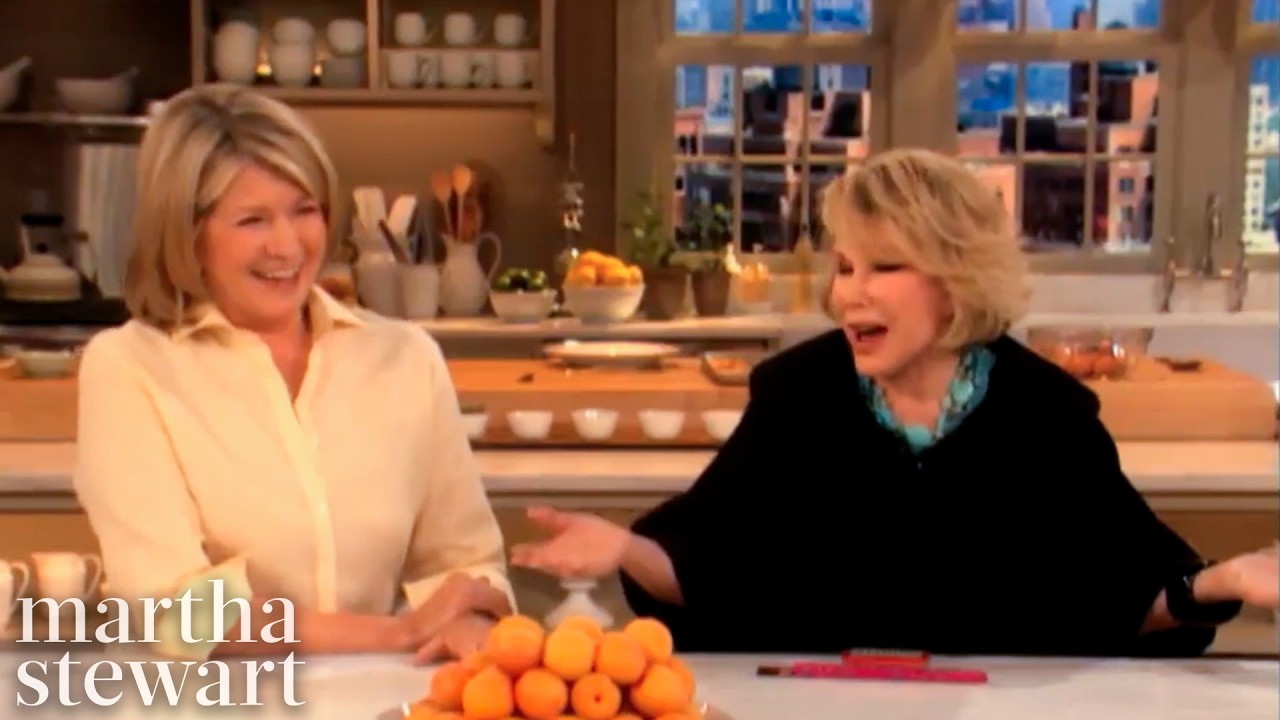 Уморительные беседы Джоан Риверс с Мартой - Марта Стюарт