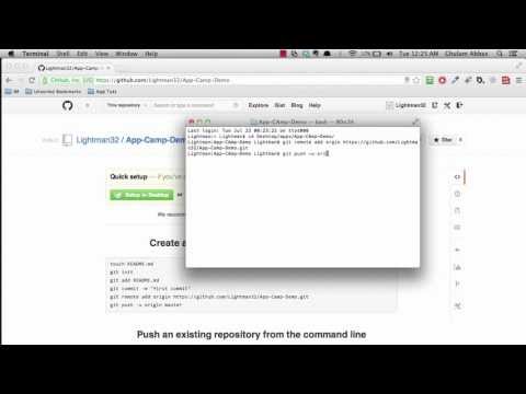 How to Add XCode Project in GitHub Repository
