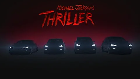 Michael Jackson - Thriller (Custom Tesla LightShow)