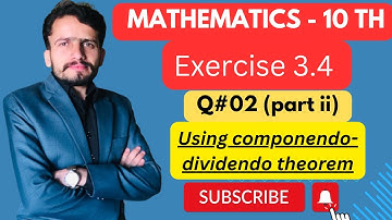 Math10th Exercise 3.4 Question 2 part ii