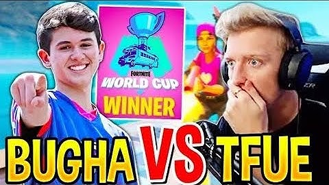 Bugha challenged tfue to a 1v1 (Tfue gets clapped a lot)