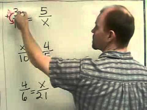 Three ways to solve a proportion - YouTube