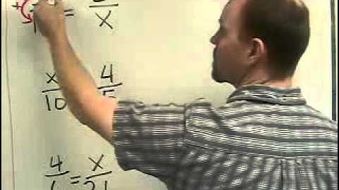 Three ways to solve a proportion