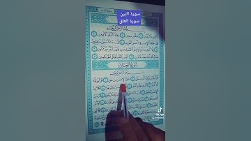 سورة التين،سورة العلق
