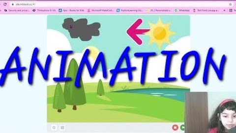 Water-cycle/ Animation using M block