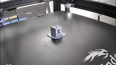Ender 5 Plus Time-lapse calibration cube