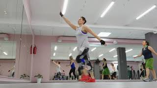 Тай- бо - семинар SuperFitness Company/Разминка Тай- бо - семинар SuperFitness Company/Разминка