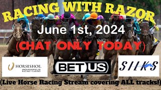 LIVE Horse Racing action handicapping Churchill Downs, Horseshoe Indianapolis, Gulfstream & more!