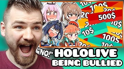 First Time REACTING to Hololive Getting Bullied by Superchats | HOLOLIVE REACTION!