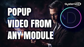 Divi Theme Popup Video From Any Module