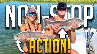 The Secret to catching Red Drum NON-STOP in the Summer Heat! (Feat. FinsandFossils and Capt. Ryan G)