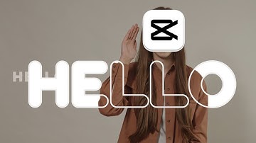 How to Make an Outline Transparent Text Effect in CapCut PC