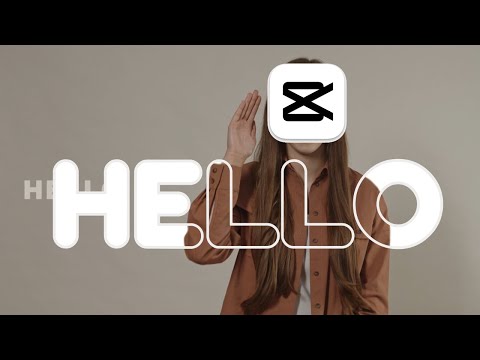 How to Make an Outline Transparent Text Effect in CapCut PC
