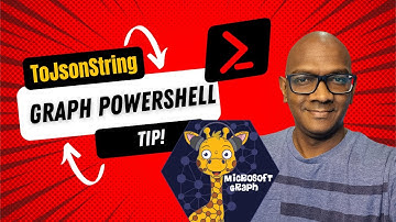 Graph PowerShell tip to convert objects to json