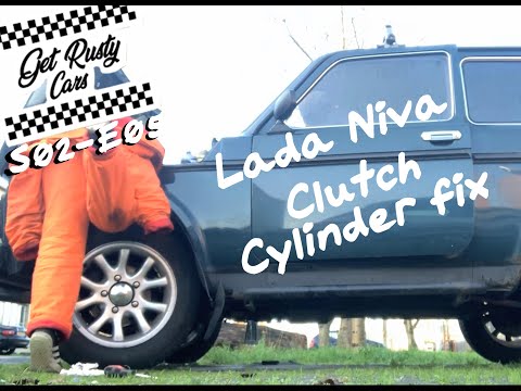 LADA NIVA How to Fix Clutch Cylinders - S02E05 --English Subtitels--