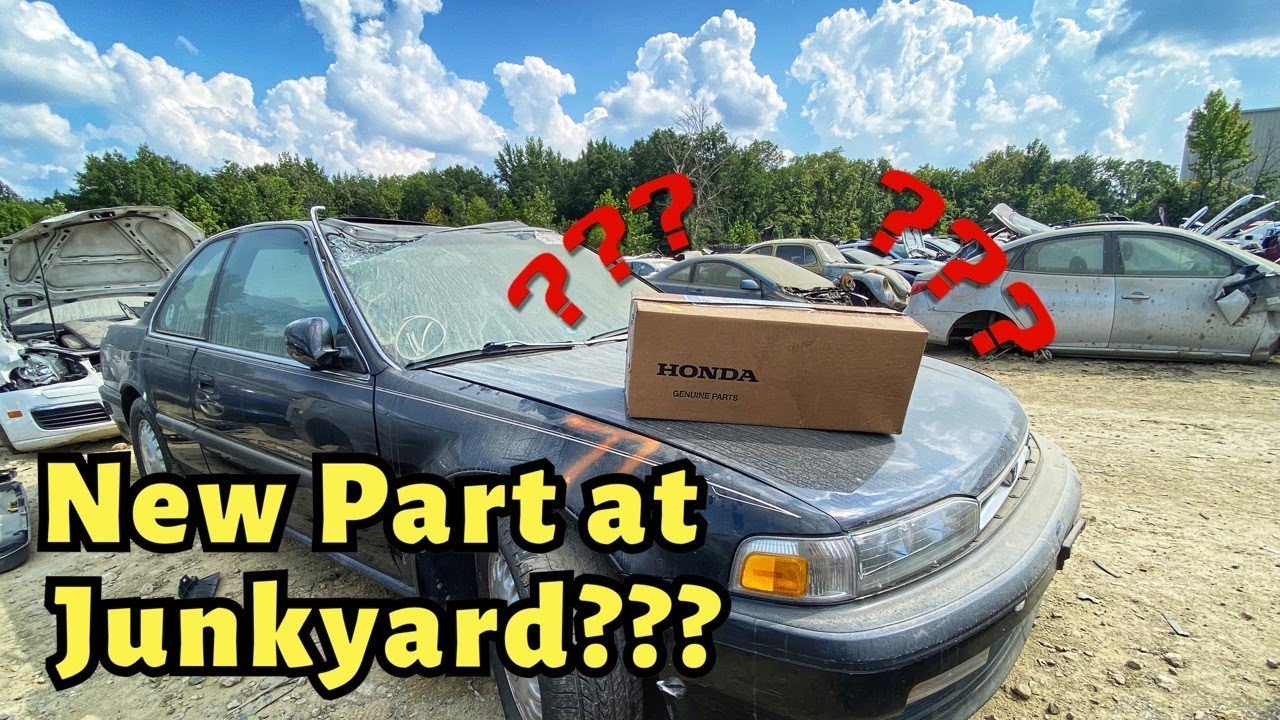 Honda Accord Prelude Junkyard Tour - YouTube