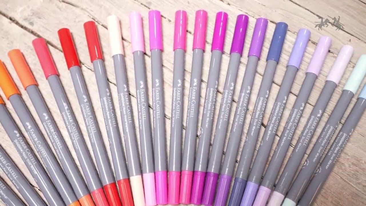 WHY You NEED to TRY Faber Castell WATERCOLOR MARKERS in Your Mixed Media  Art Projects! 